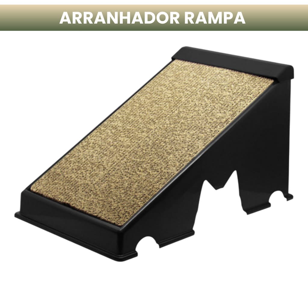 Arranhador Gato Furacão Pet Rampa Plástico Interativo Anti-Stress Resistente Brinquedo Gatos