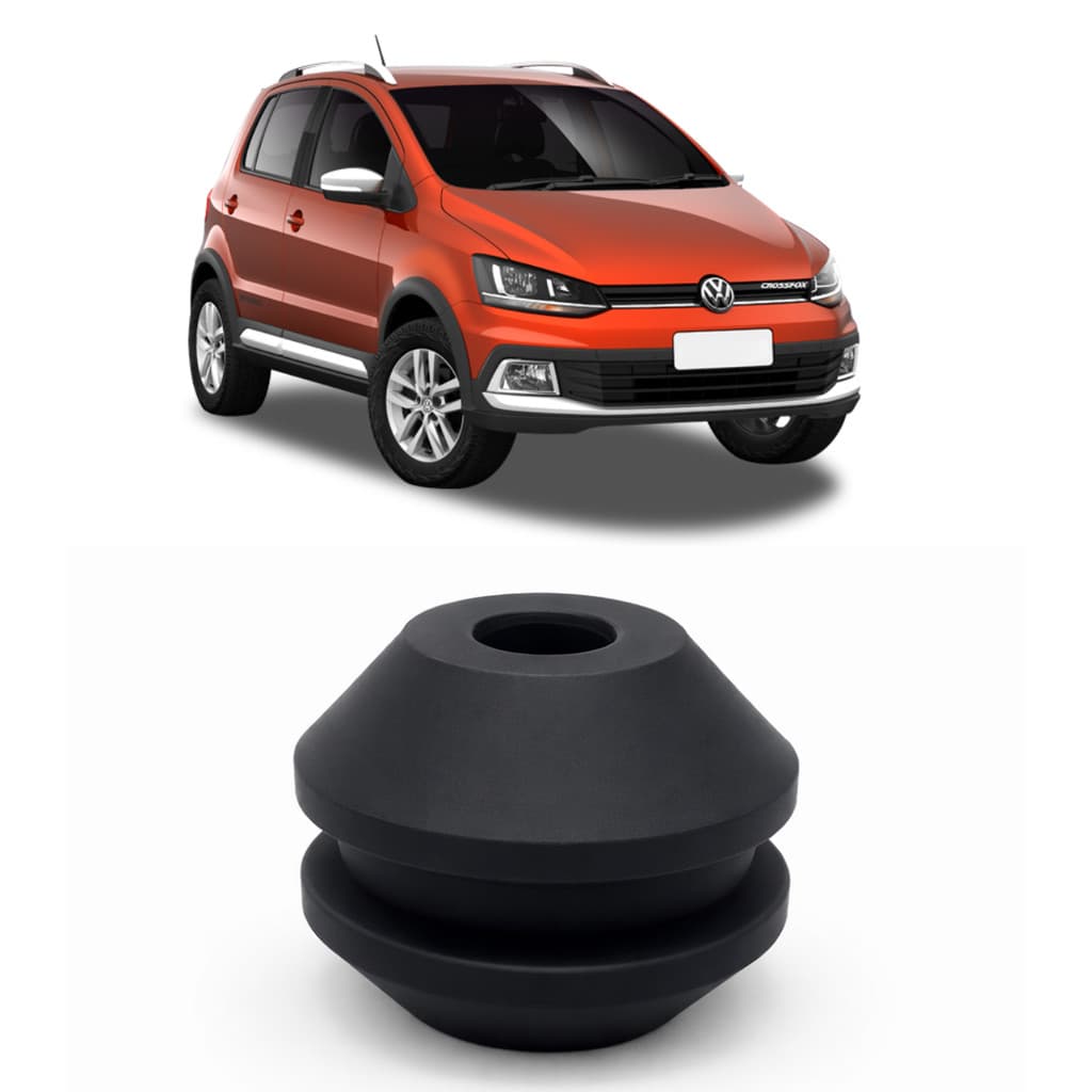 Bucha Borracha Suporte Trava Pneu Estepe Crossfox Até 2014