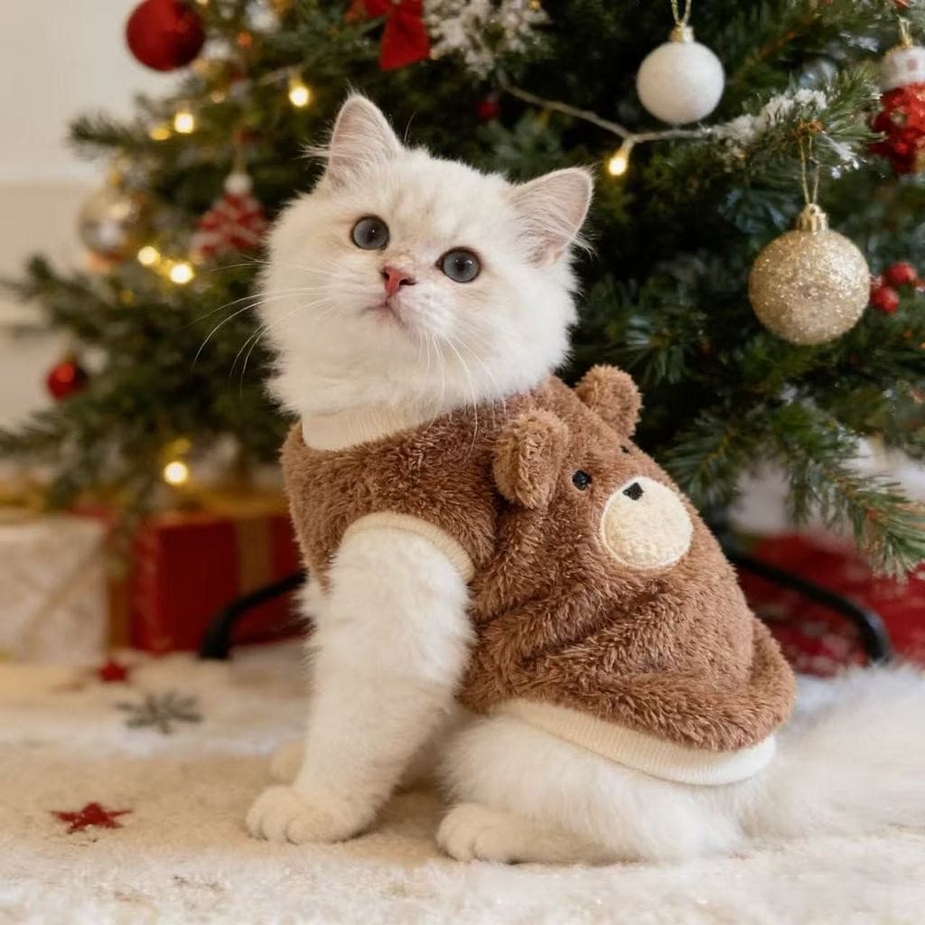 Roupas para cães, roupas para gatos, roupas para animais de estimação, vestuário gatos, quentes e espessas p