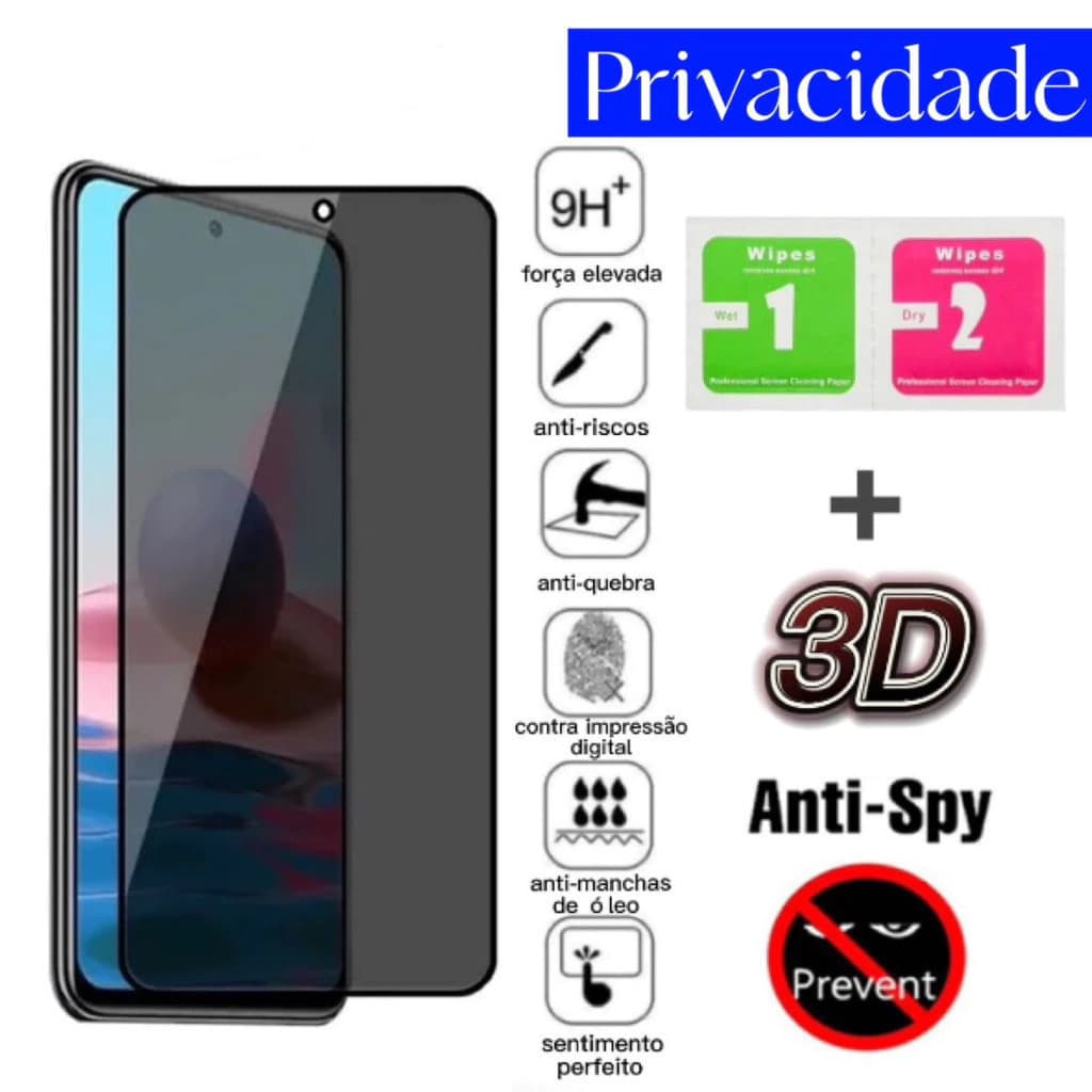 Anti Spy Espionagem Privacidade G52 G82 G04 G05 G13 G14 G15 G23 G24 G34 G35 G53 G54 G55 G56 G73 G75 G84