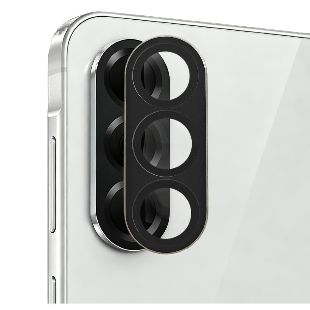 Película Lente Câmera Traseira Compatível Com Samsung A07 A17 A26 A36 A56 Protetora Ar De Metal