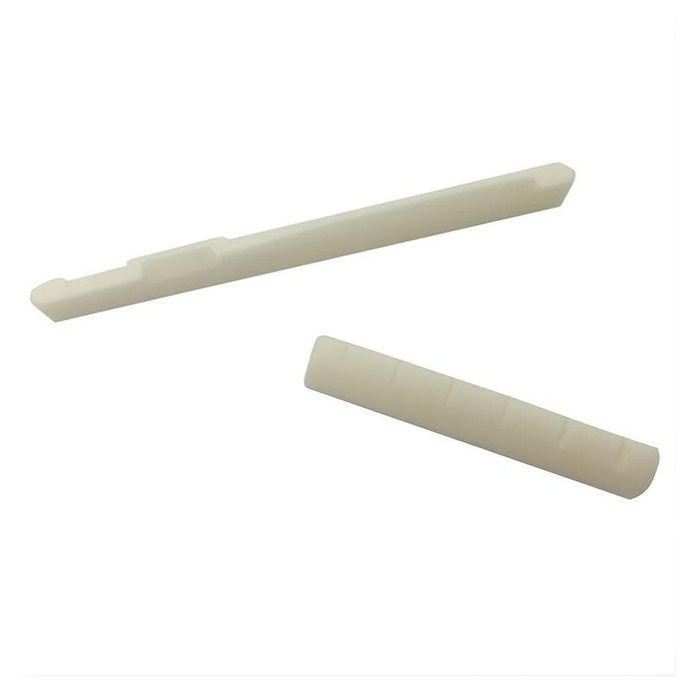 KIT RASTILHO CUSTON SOUND NUT 43MM P/GUITARRA/VIOLAO AÇO 100% OSSO