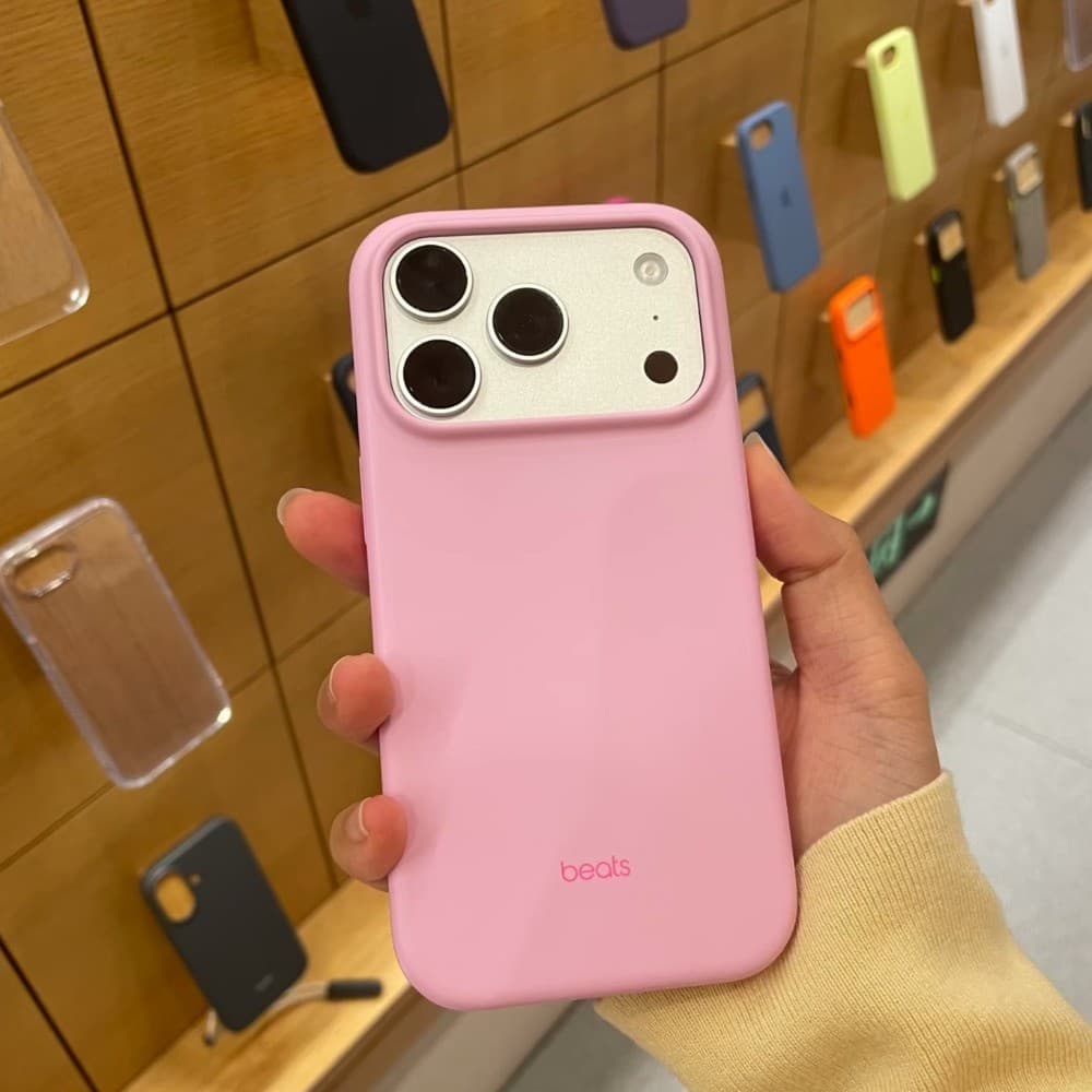 Nova Capa De Telefone Beats Para iPhone 17 Pro Max silicone Com Animação De Carregamento Magnético