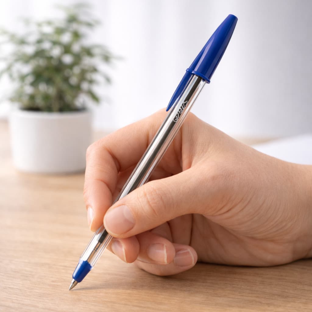 Kit 30 Canetas BIC Azul Original Escrita Alta Durabilidade Ideal para Escola Escritório Premium Boa