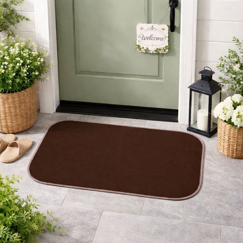 Tapete de Porta Cor Lisa – Simples, Moderno e Funcional