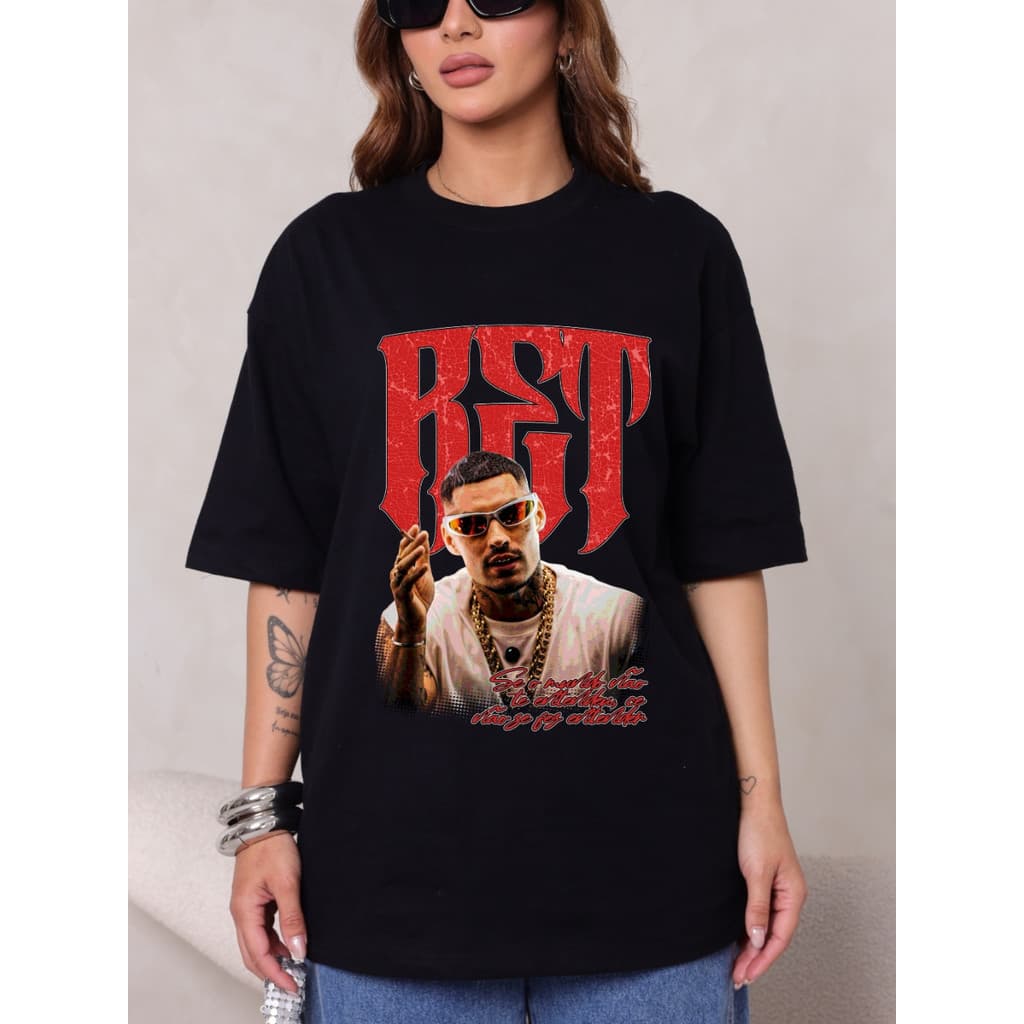 Camiseta Básica Unissex Tshirt Blusa Max 100% Algodão Estampada Felipe Ret
