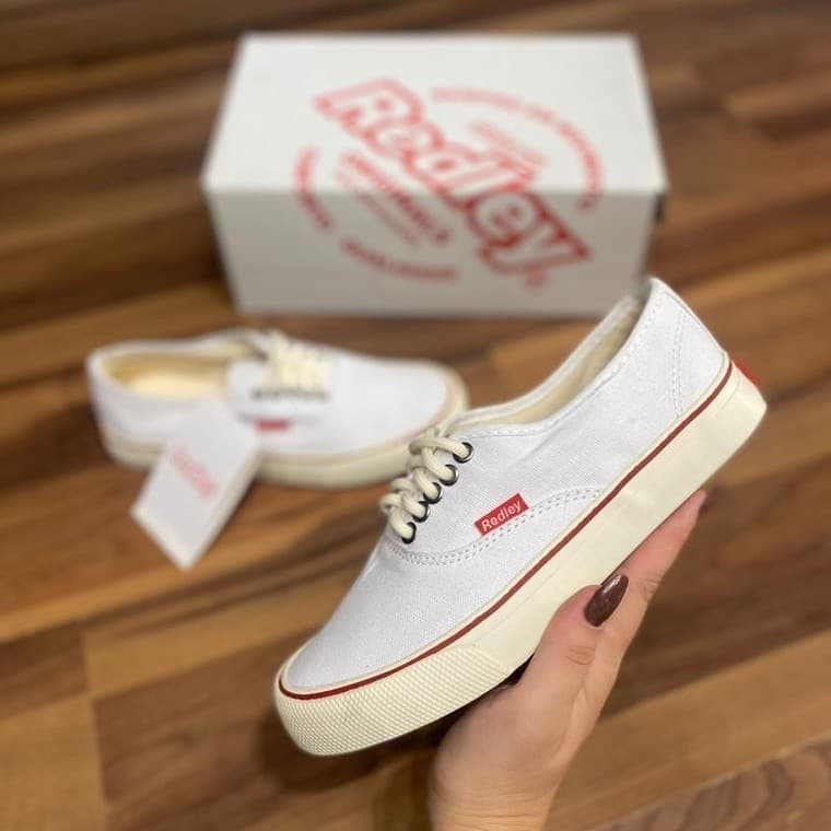 Tênis Redley Originals new collection unissex casual preto branco vermelho