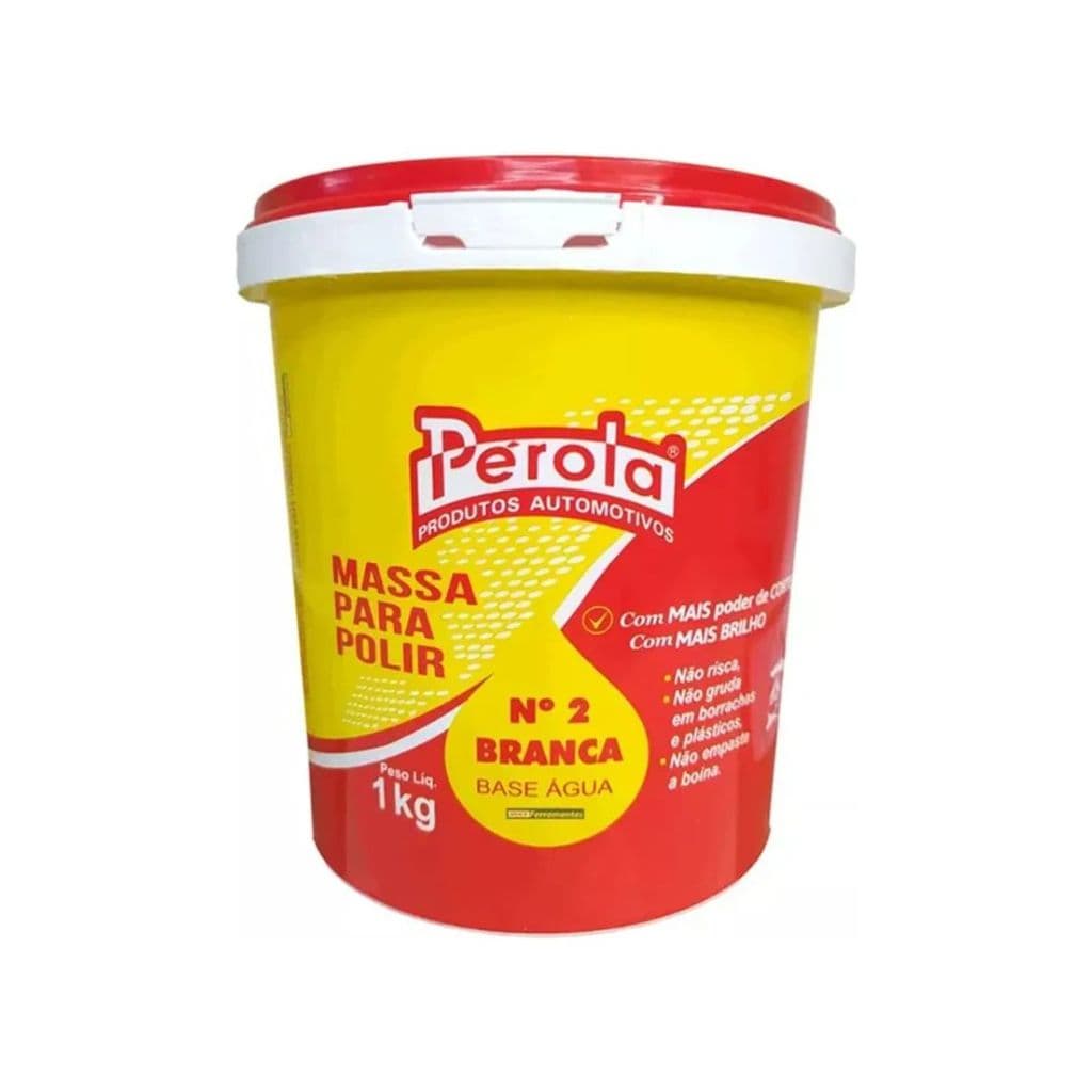 Massa de Polir Pérola N2 Base Água 1kg