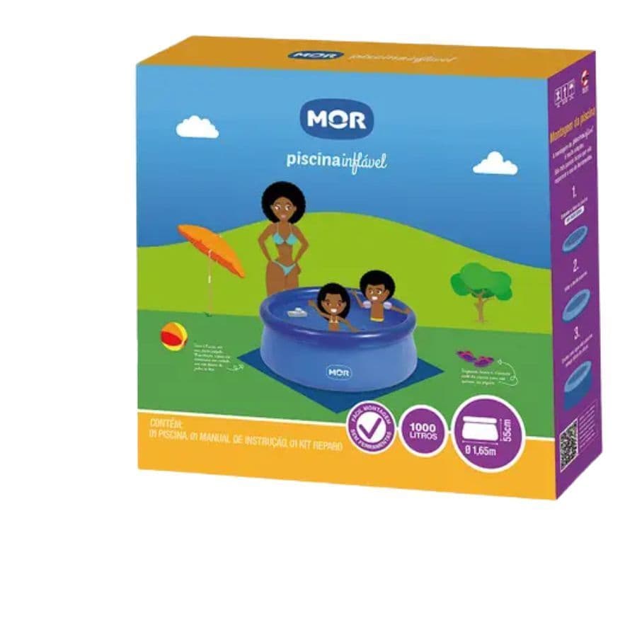 Piscina Mor 1000 Litros Inflável Verão