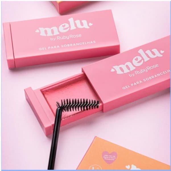 Kit Gel Modelador para Sobrancelha Melu 10g | 1, 2 ou 3 Unidades | Fixação Natural | Brows