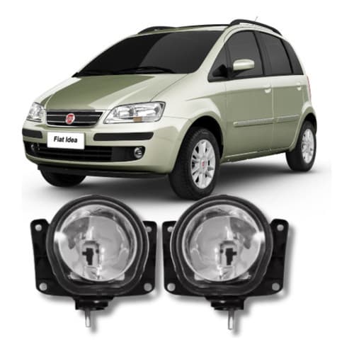 Par Farol Milha Fiat Idea 2004 2005 2006 2007 2008 2009 2010