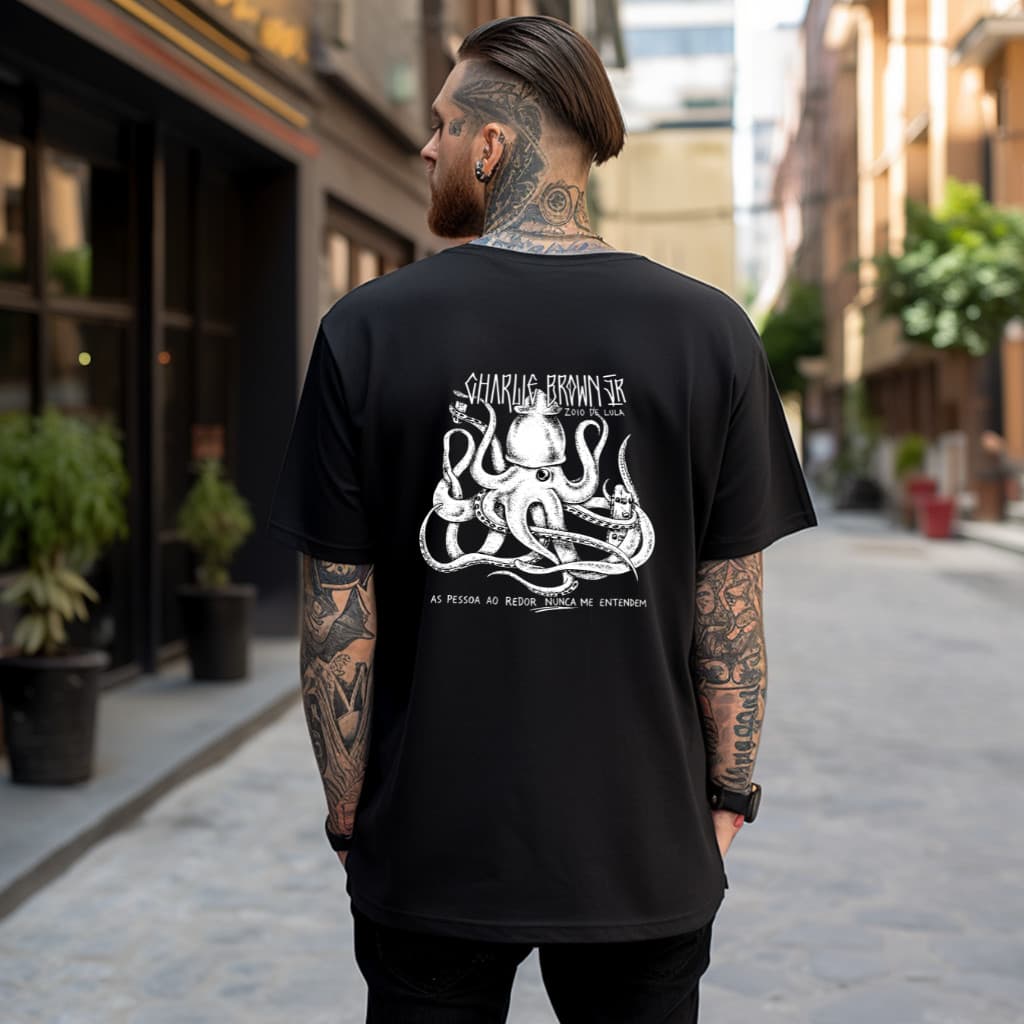 Camiseta Zoio de Lula Plus Size- Charlie Brown Jr - Escolha a Cor Exclusivo Verão 2026  Premium