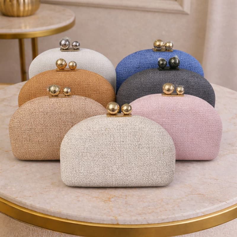 Bolsa Clutch Feminina Festa Luxo Alça Corrente Carteira Elegante Casamento