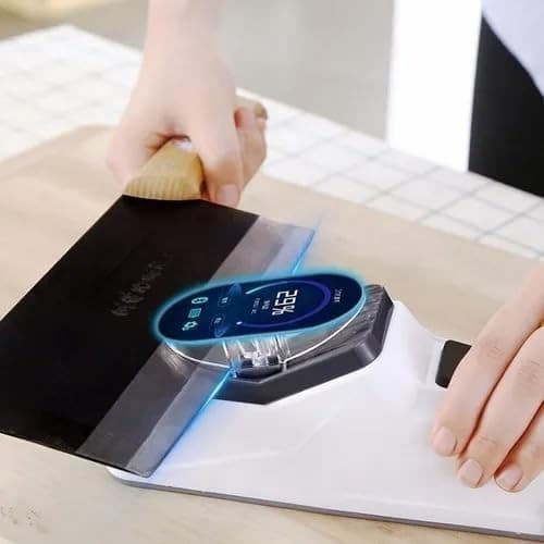 Amolador Afiador Elétrico de Facas e Tesouras Amolador  Bivolt USB Afiador Forte Cozinha 110V~220V