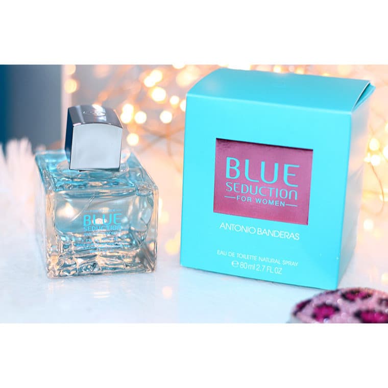 Perfume Antonio Baderas Blue Seduction Edt 80ml - Perfume Feminino Original