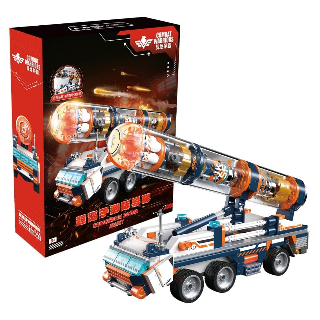Brastoy Míssil Modelo Blocos- Blocos Podem Ser Splicing- Brinquedos Educativos Para Crianças