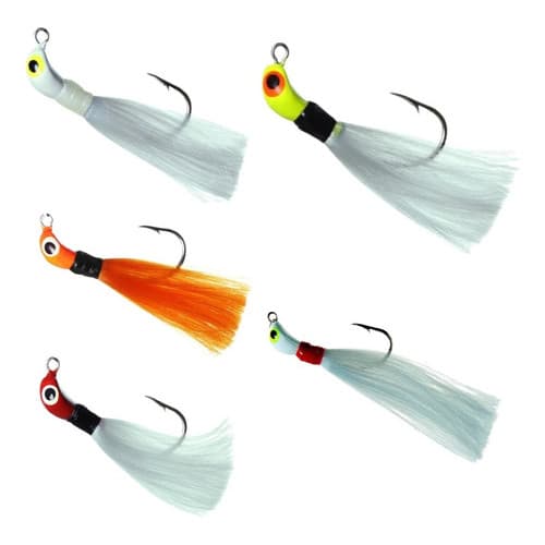 Isca Artificial Xuxinha Lori Jig 16g Pesca Traira Tucunare Cor Cabeça Branca