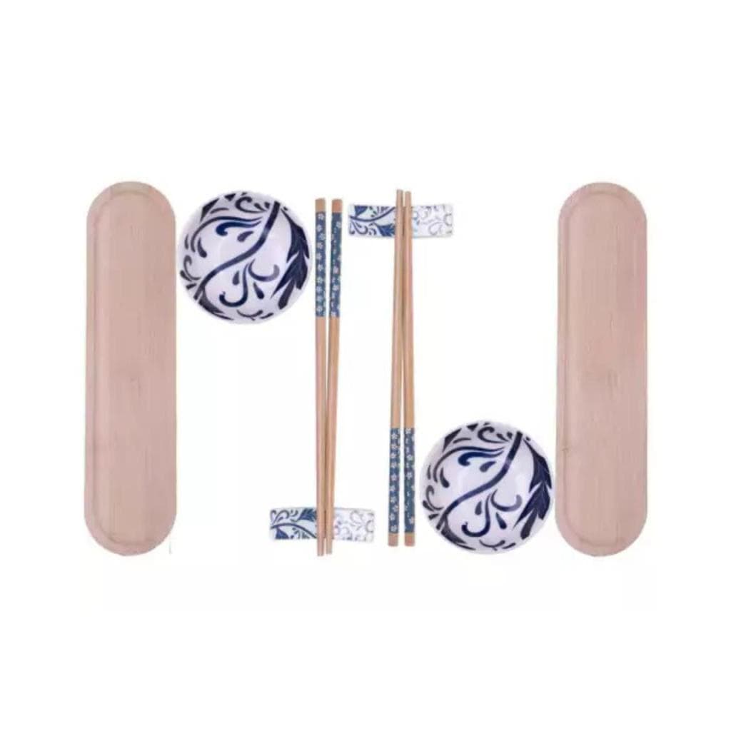 Kit Sushi 8 Peças Completo | Conjunto para Fazer Sushi – Utensílios Práticos e Reutilizáveis