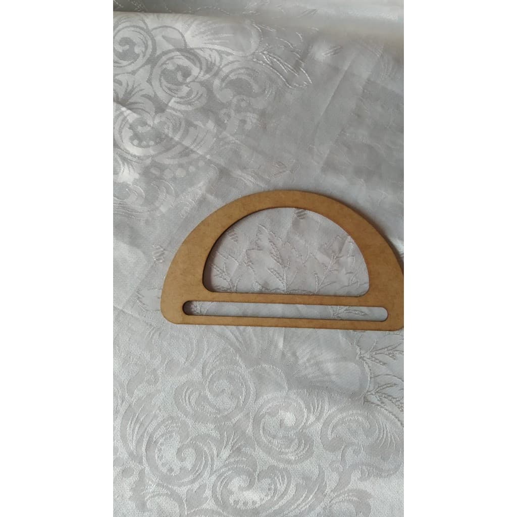 Alças (par)  para Bolsas de Tricot Tricô Amigurumi Bordado Fio de Malha MDF 3mm