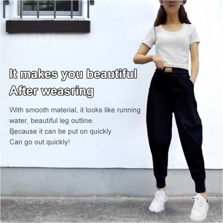 【Conforto Respirável】SL Lavagem Jeans Calça Cintura Média/Desgaste Natural/Algodão Premium/Estilo Casual