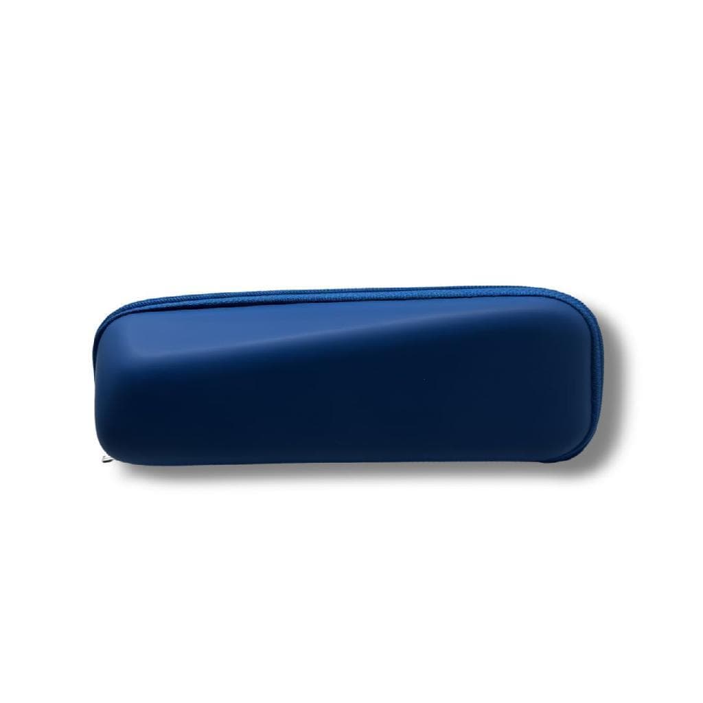 Estojo Caixa Case Com Zíper Óculos Protetor Azul