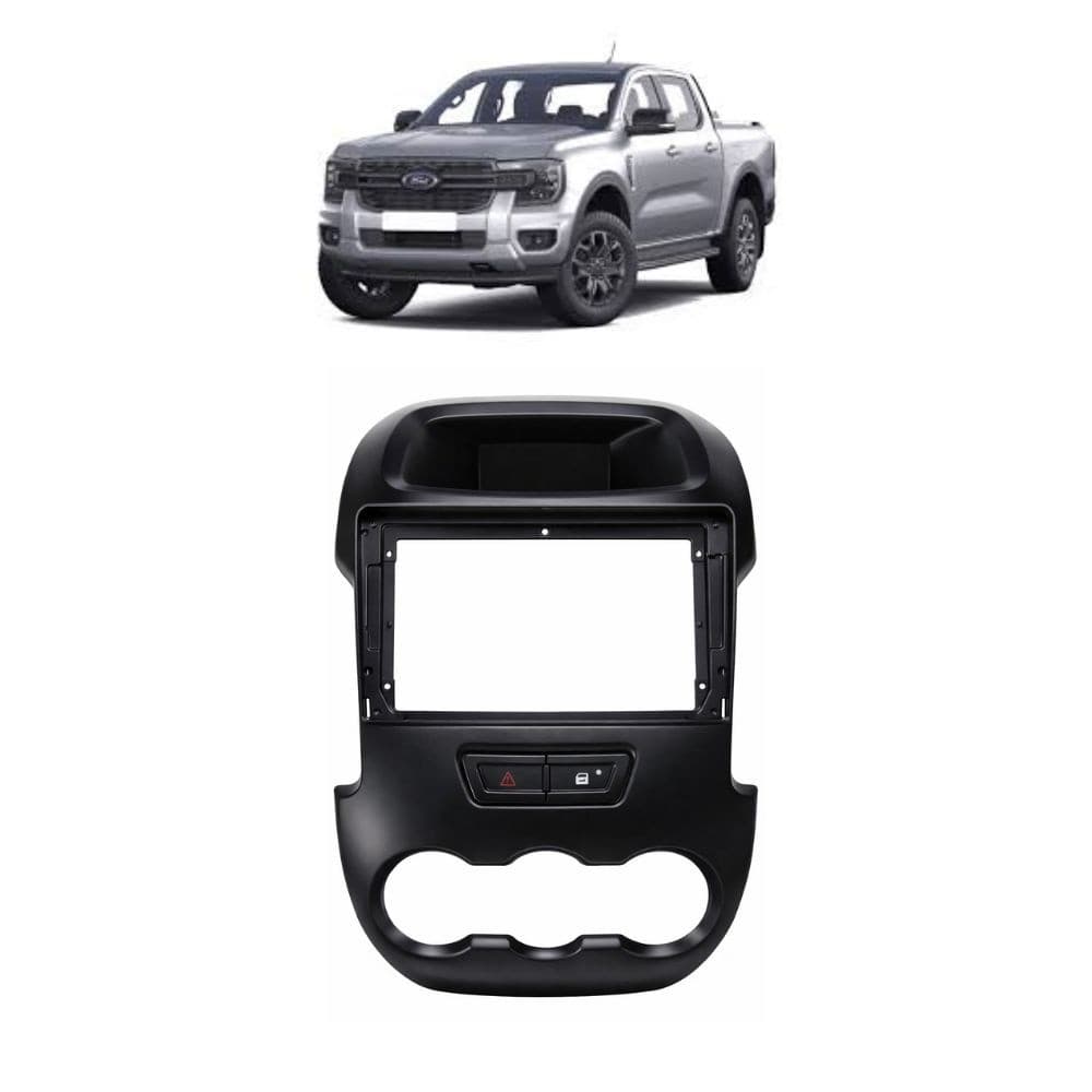 Moldura 9" Pol Ford Ranger Simples XL e XLS 2012 a 2015