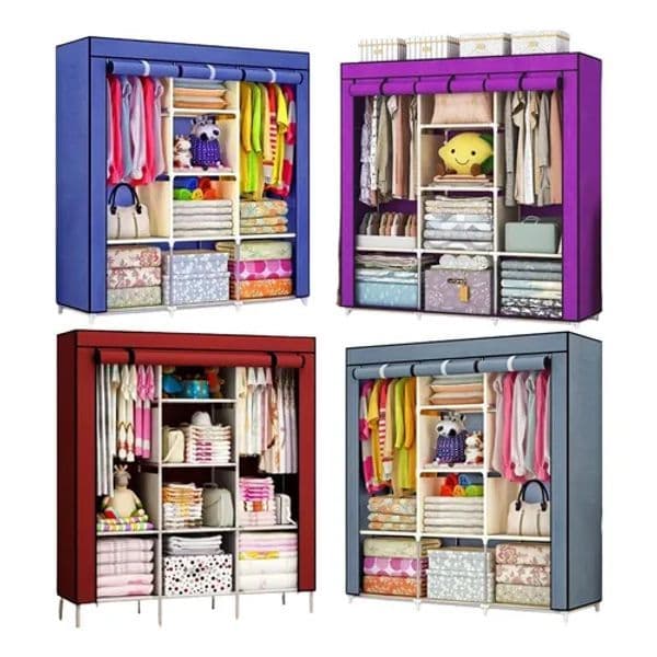 OIVIDA Guarda-Roupa Organizador Dobrável