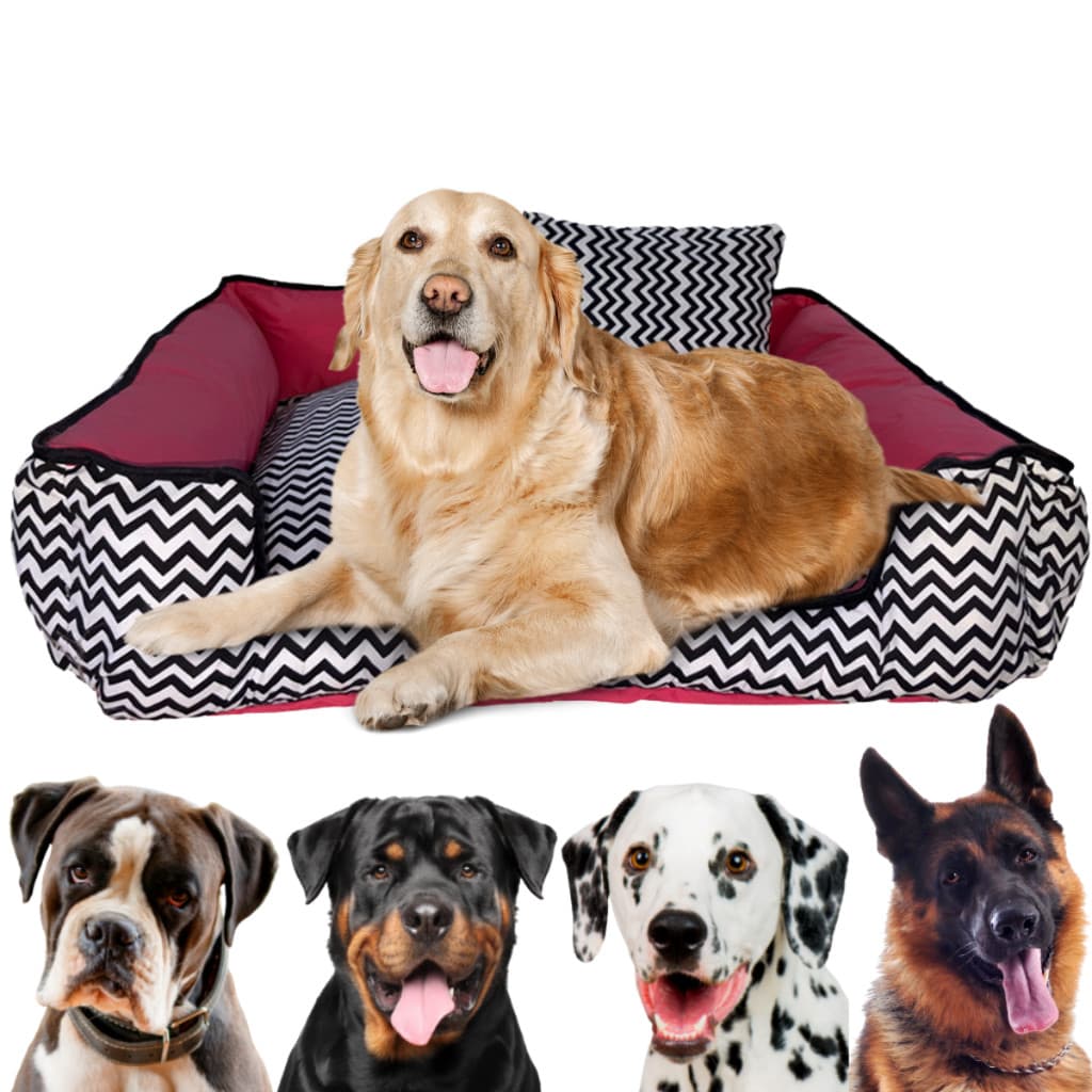 Cama Caminha Pet Cachorros Cães Gatos Extra Grande Gigante Impermeável Lavável Protege contra Xixi