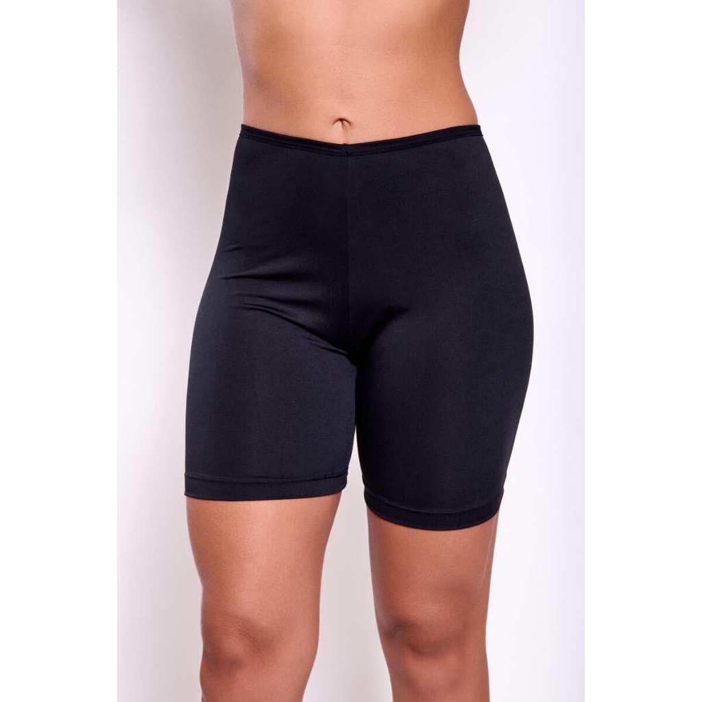 Short Segunda Pele Anagua Feminino Anágua Calção Preto Bege Rosa