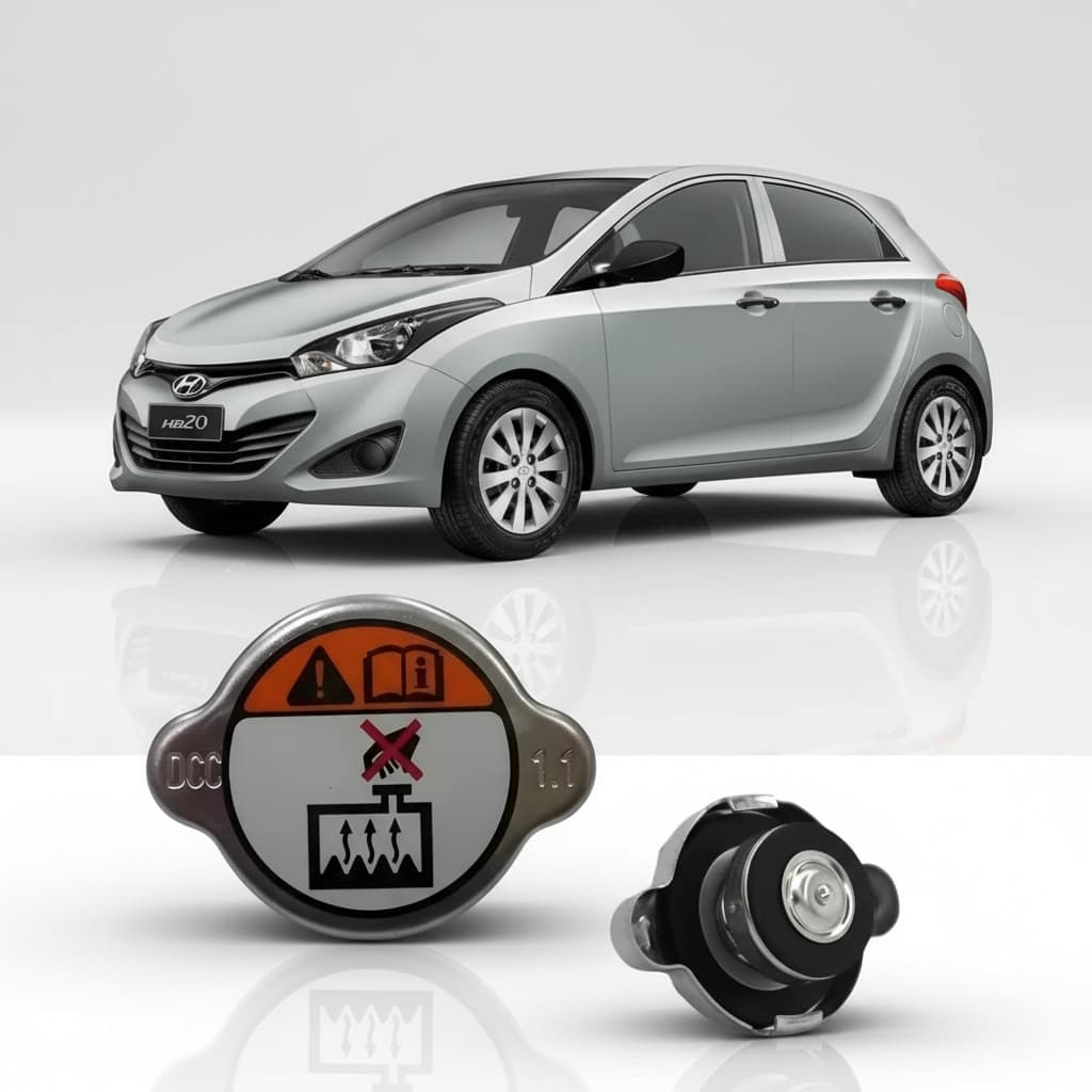 Tampa Radiador Hb20 Tucson I30 Ix35 Sonata Santa Fe Veloster