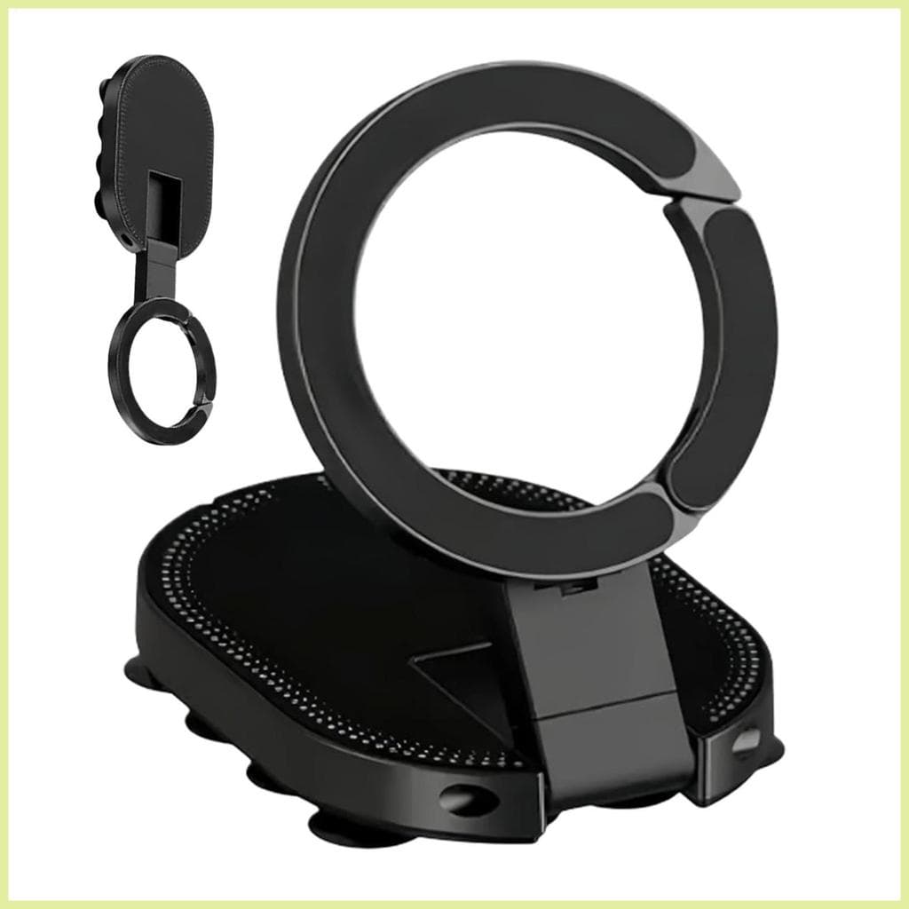 Suporte Magnético De Telefone Para Carro , Ventosa , De Navegação , Rotação De 360 Graus Viagens Em Casa , aderibr