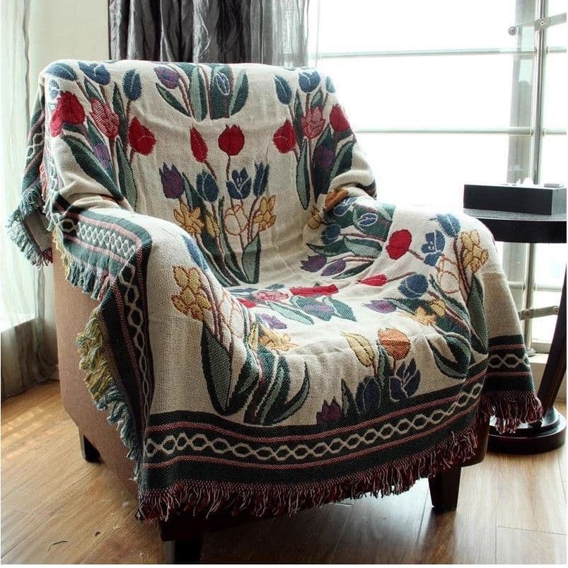 Retro americano queijo sofá cobertor High-End sentir cobertor sofá toalha cama Casual cobertor sala de estar ta