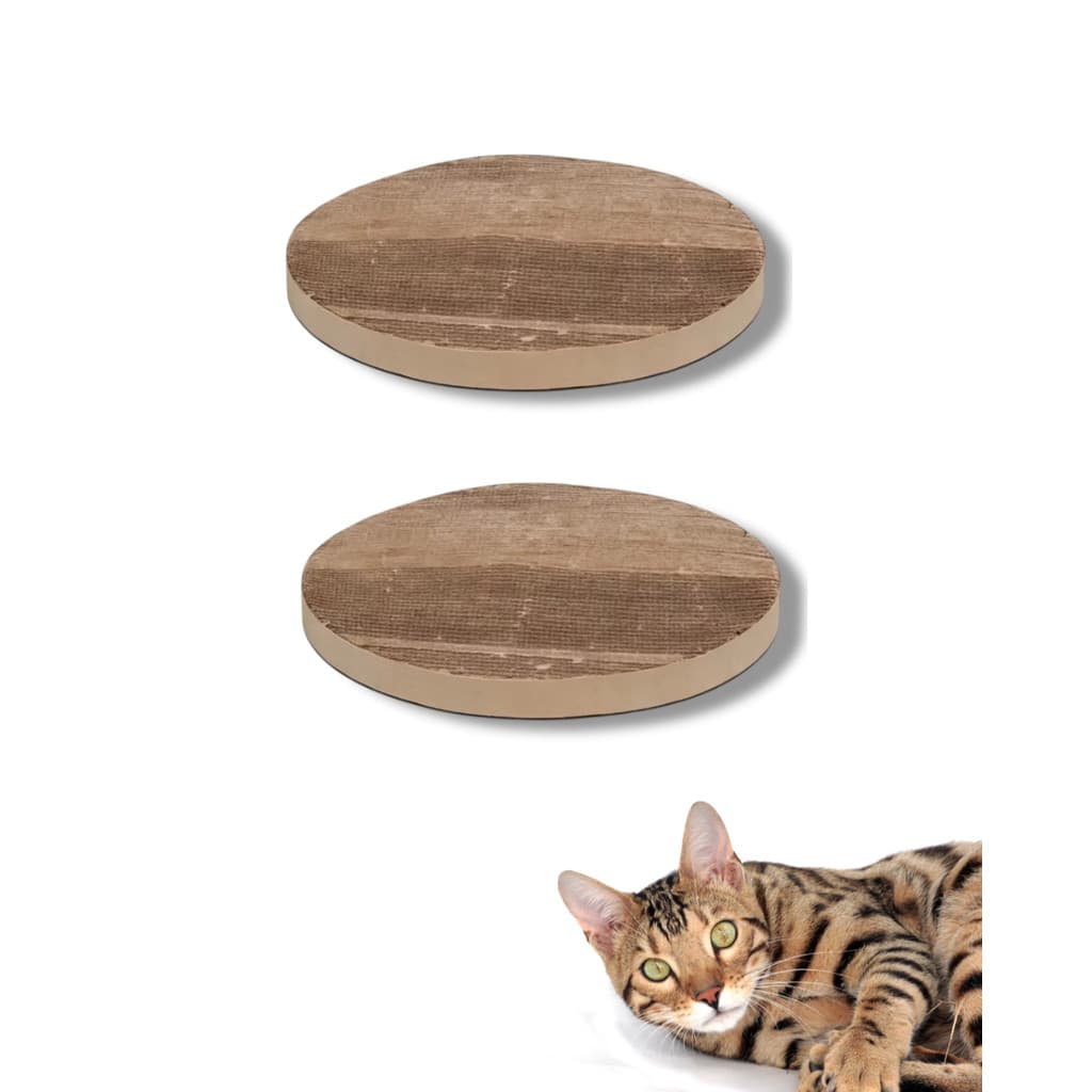 Kit 2 Refil Papelão Brinquedo Arranhador Cat Crazy Pet Injet