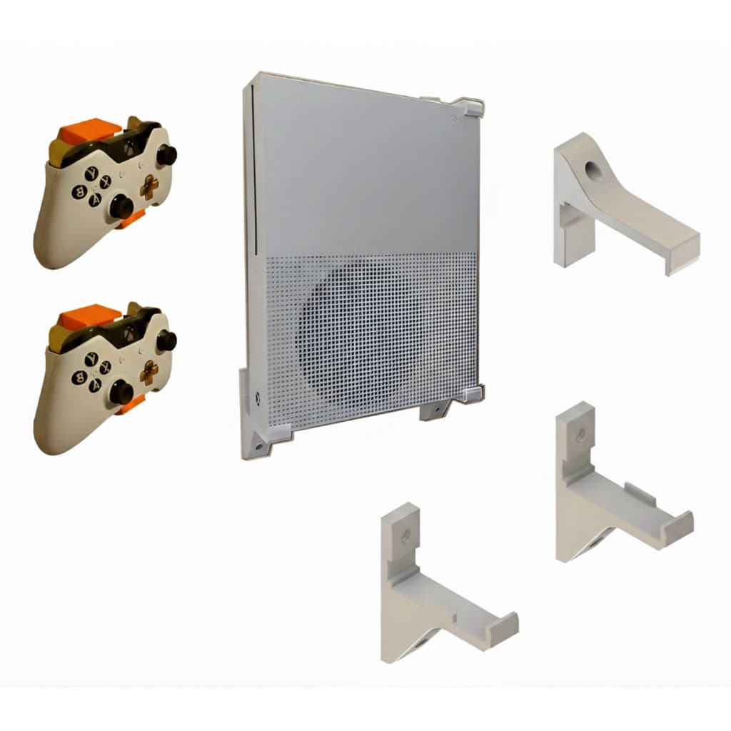 Kit Suporte Apoio Parede Console Suporte Controle Xbox One S