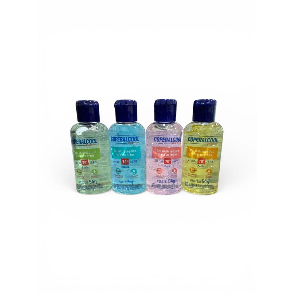 Gel Higienizador Bactree Coperalcool Aromas 54g