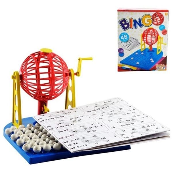 Bingo Jogo De Mesa 48 Cartelas Numeradas Diversão Garantida