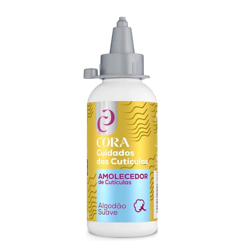 Amolecedor de Cutículas Cora Algodão Suave 100ml