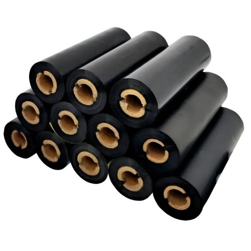 KIT 12 RIBBON DE CERA 110MM (1/2") X 60M G42 PREMIUM