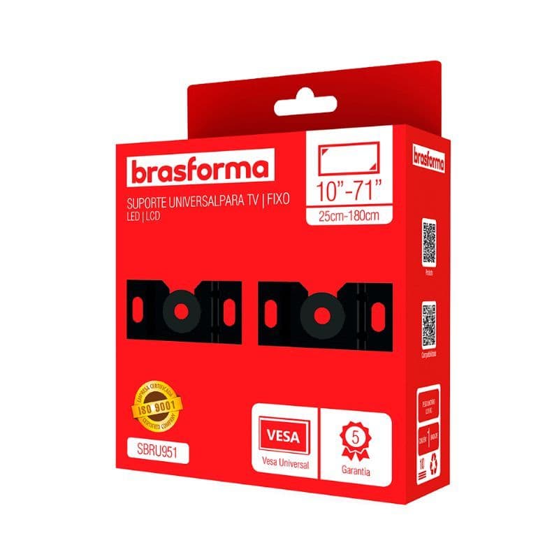 SUPORTE PARA TV BRASFORMA SBRU951 UNIVERSAL