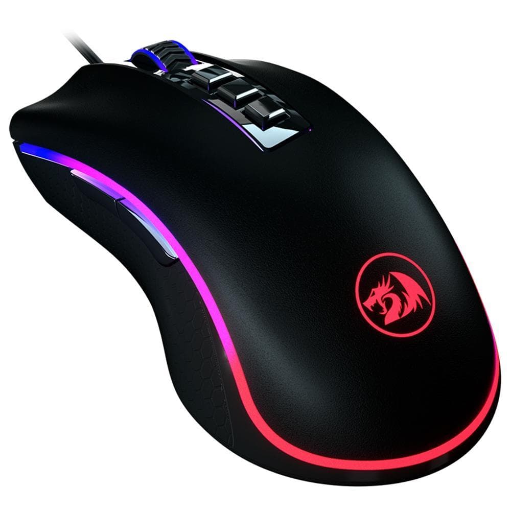 Mouse Gamer Redragon King Cobra RGB 8 Botões 24000DPI - M711-FPS