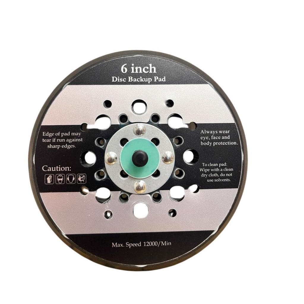 Prato Velcro 150mm para Lixadeira Roto Orbital Black Stone