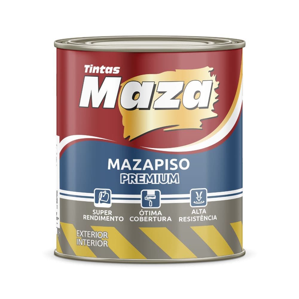 Tinta para Pisos Premium Lavável Alta Resistência Maza 900ml