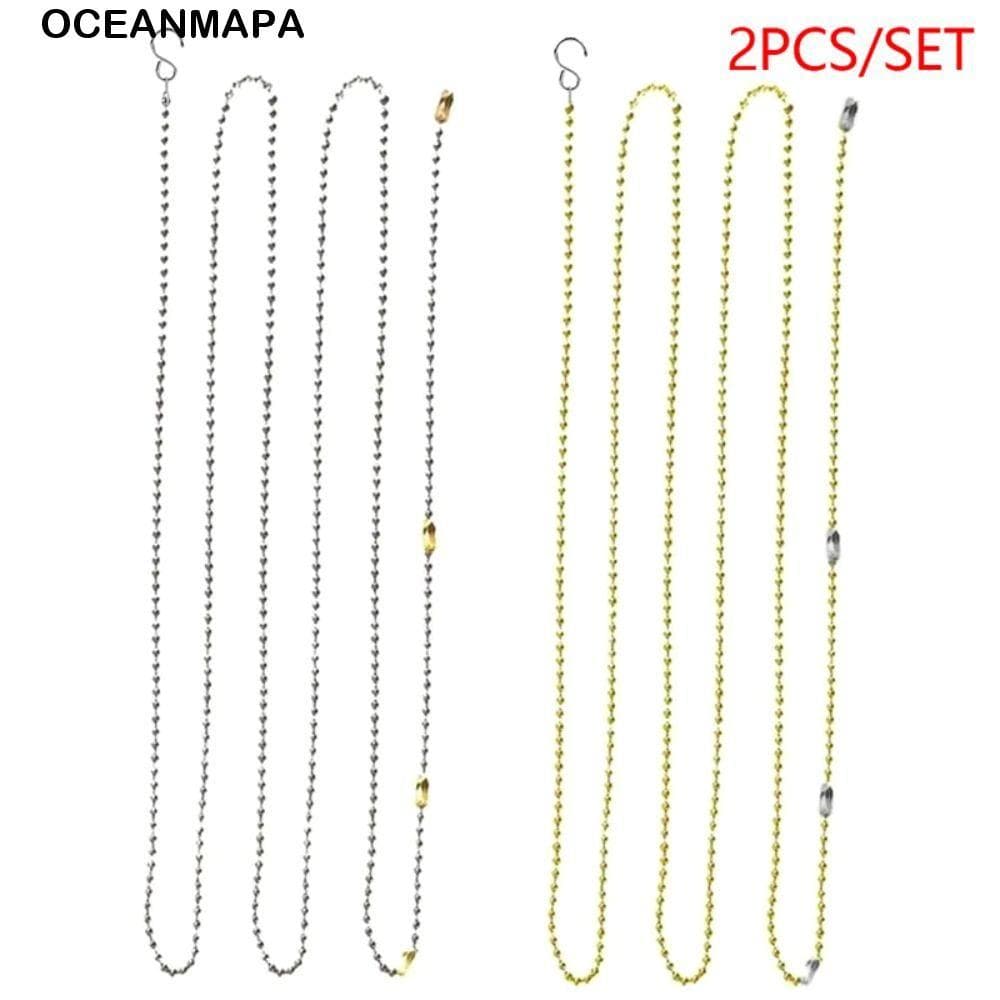 Corrente De Altura Da Rede De Vôlei OCEANMAPA , Medida Dourada E Prateada De 2.5 M/8.2 Pés , Padrão De Ferramenta