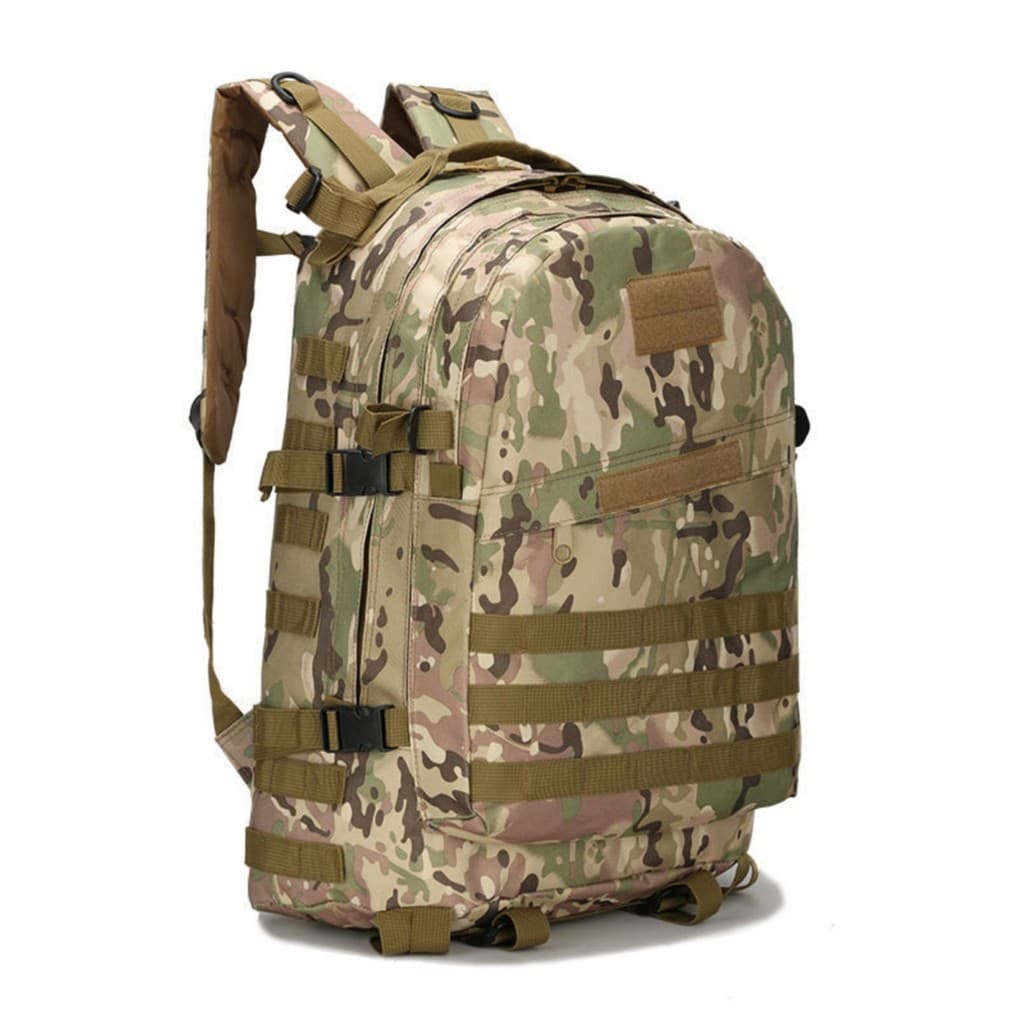 Mochila tática ao ar livre mochila camuflada 3D saco impermeável resistente ao desgaste esportes ao ar livre caminhadas