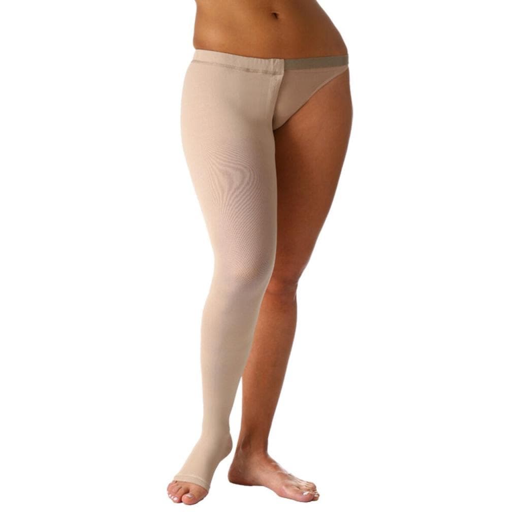 Meia Sigvaris Meia-Coxa Com Cinta Unilateral 20-30mmHg