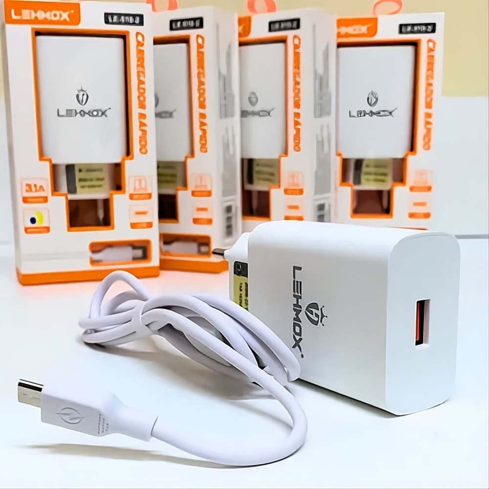 CARREGADOR V8 PARA CELULAR CABO USB V8 CARREGAMENTO RÁPIDO ANDROID COMPATÍVEL