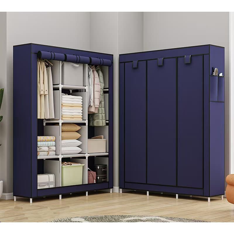 Guarda Roupa Dobravel Armario Desmontavel Para Organizador De Roupa 8 DivisoriasTop Zg1 Original