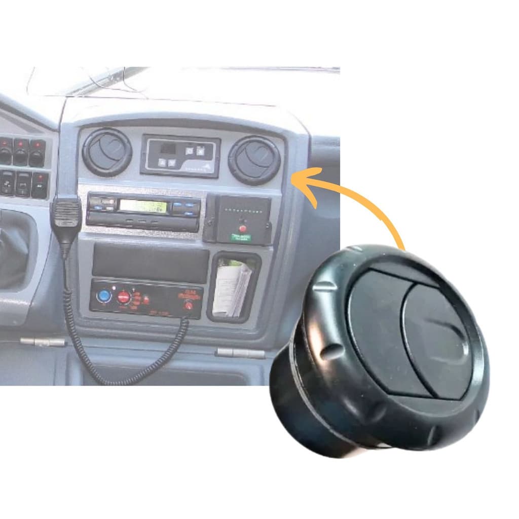 Difusor Saida De Ar P/ Onibus Marcopolo Volare Universal Micro Onibus Onibus Volare V8 W8 W9