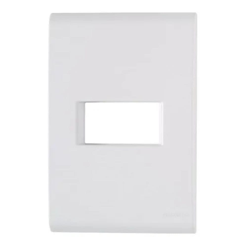 Placa 4x2 1 Módulo Horizontal Branca Tramontina Liz 57106004