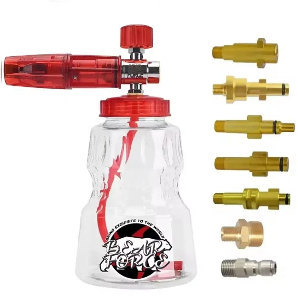 Conector Para Lavadora De Pressão , Adaptador De Lança De Espuma De Neve Com Encaixe Macho De 1/4 "